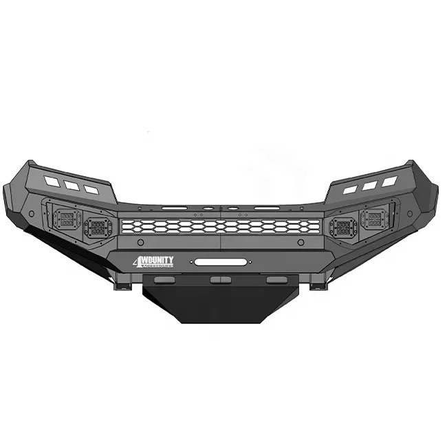 Front Bumper for NP300 2021 2022 2023 Bull Bar Steel Front Guard 4x4 Off-Road Bull Bar For Nissan Navara NP300