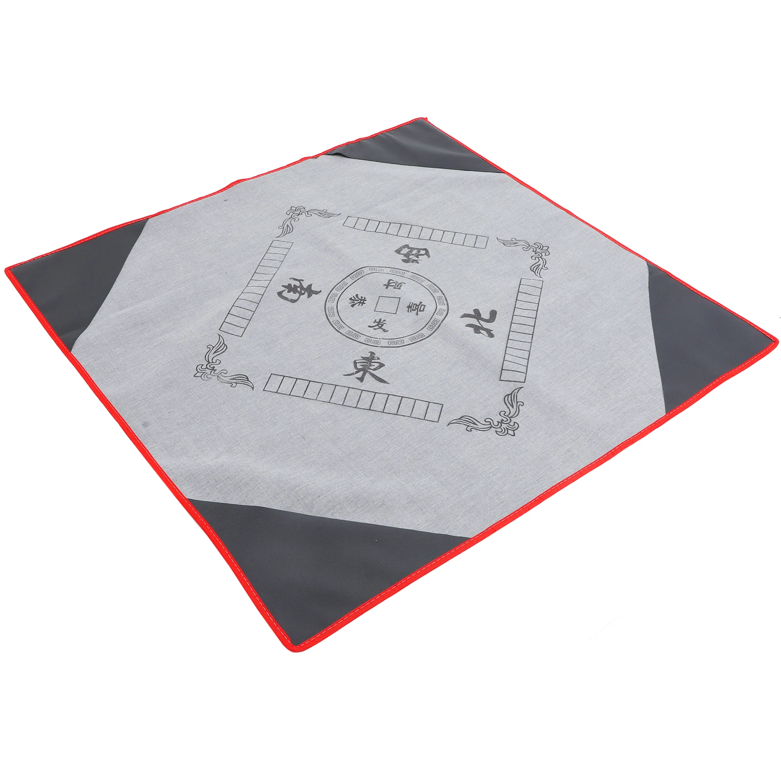 

Grey 1m Anti slip Mahjong Tablecloth Thickened Gaming Cover Non wrinkle Reduce Noise Protect Table R om Corners
