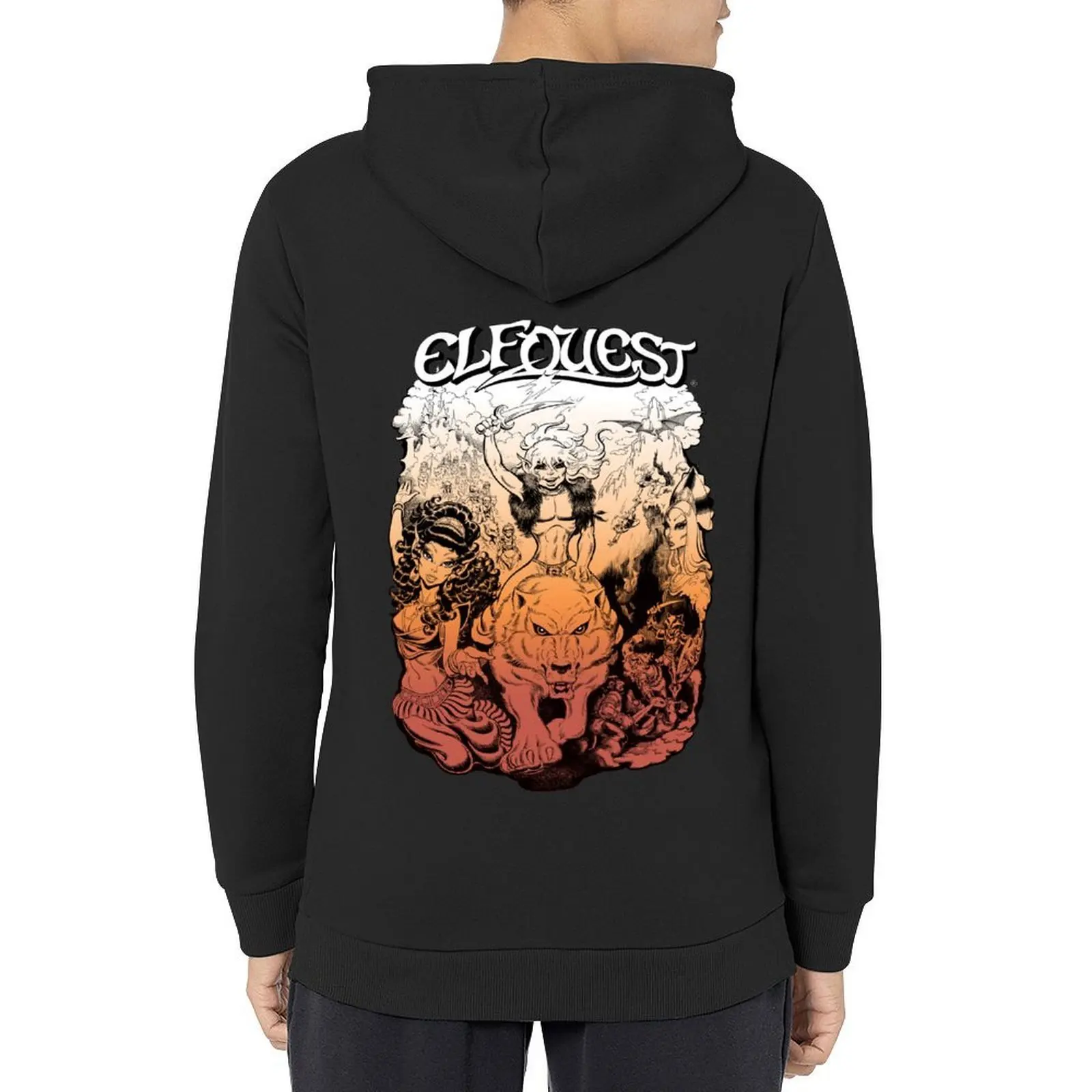 

ElfQuest: First Portfolio Hoodie men's sweat-shirt male clothes korean autumn clothes graphic t shirts men mens hoodies