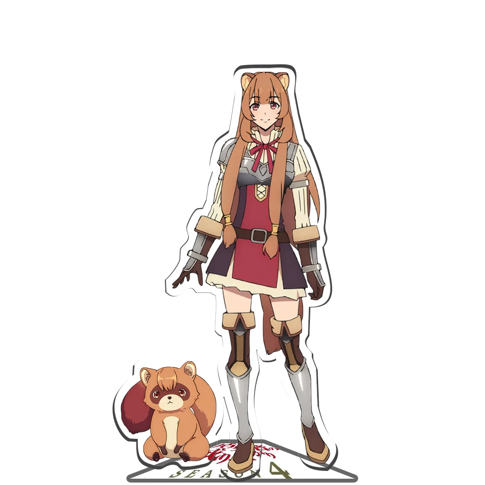 Anime The Rising of the Shield Hero Acrylic Stand figure Naofumi Iwatani Raphtalia Filo Stand Plate Cosplay Prop Decor Gift 15cm - Image 6