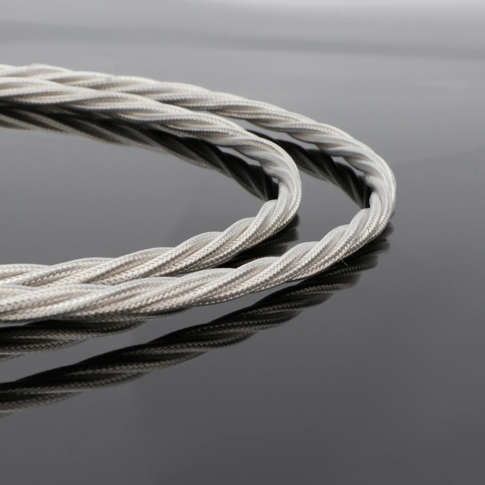 High-Fidelity Power Cable - EU/US/AU Silver Plated 6N OCC Conductor for Audiophile DAC Amplifier and Power Filters with PTFE Ins