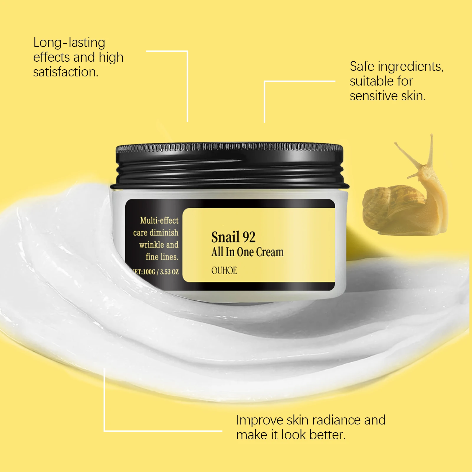 Multi-Tasking Face/Neck Cream  - огляд і ціна Snail Mucin Essence