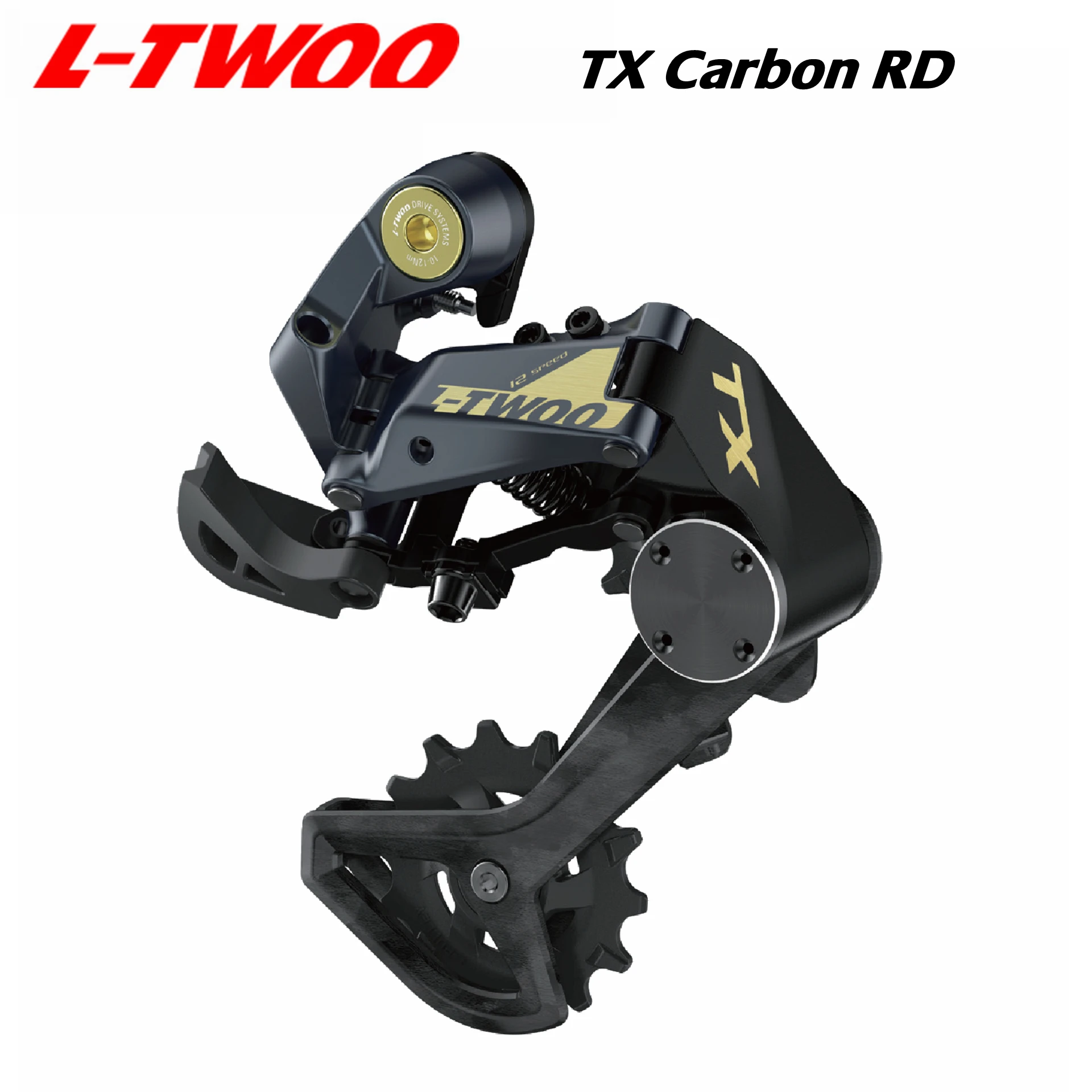 NEW! LTWOO TX 1x12 Speed Two Way Release Carbon Shifter + Stabilize Damping Carbon Rear Derailleur 12s