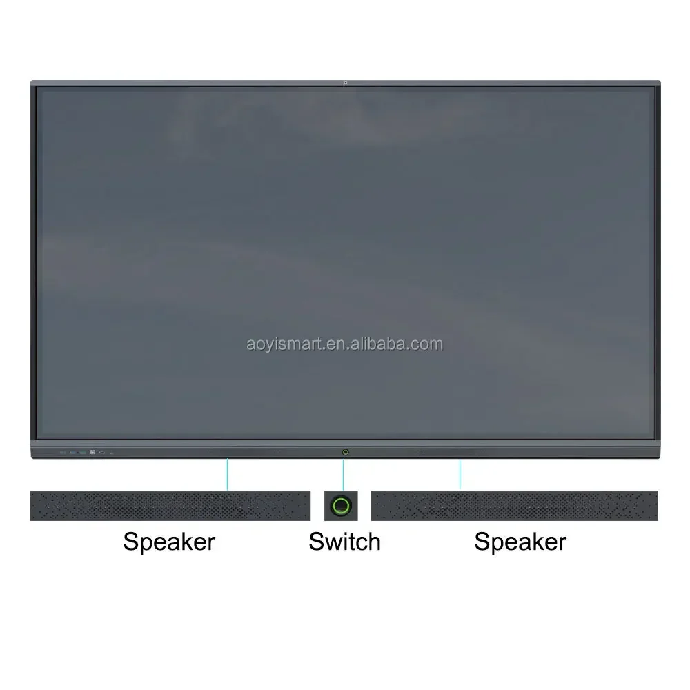 Classroom 4k 65" 75" 85" Smart Board Digital LCD Meeting/teaching Interactive Whiteboard Conference System Digital Blackboard