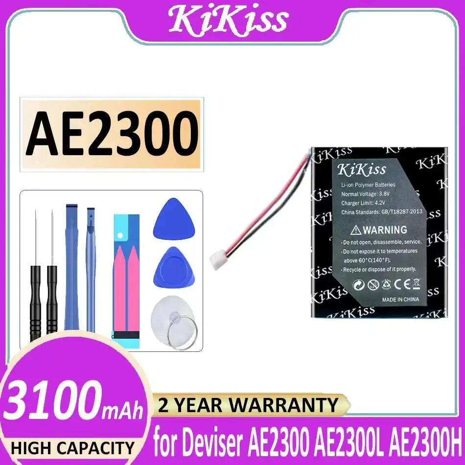 

For Deviser Hylb-1787 AE2300 AE2300L AE2300H Optical Fiber Tester Long-Lasting 3100Mah Optic Battery