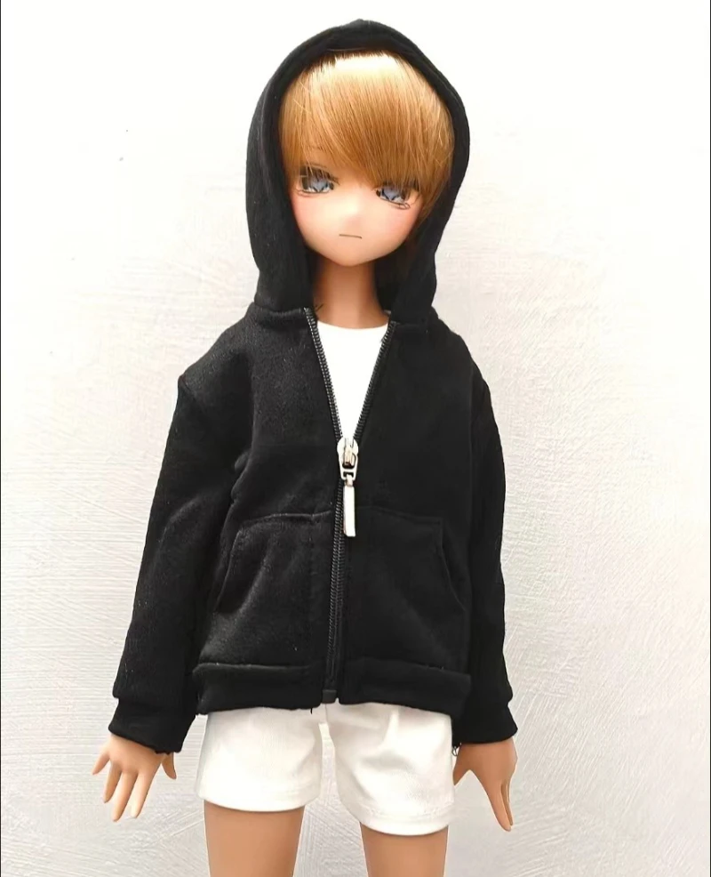 

Одежда для кукол 1/4, 1/6: верхняя одежда для кукол BJD 45/30 см (мужские и женские), кардиган, толстовка с капюшоном, топ, аксессуары для кукол, игрушки для переодевания.
