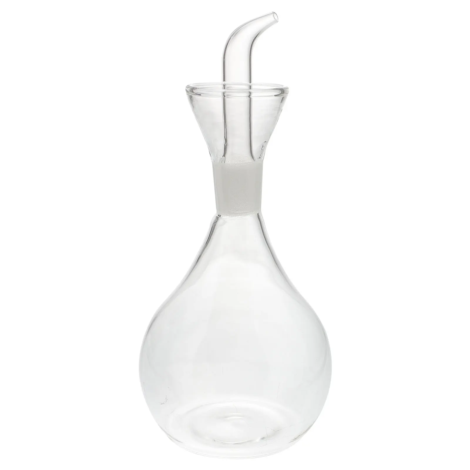 

1Pcs Oil Dispenser Glass Cruet Premium Kitchen Condiment Bottle Transparent Sauce Soy Vinegar Seasoning Pot Storage Bottle
