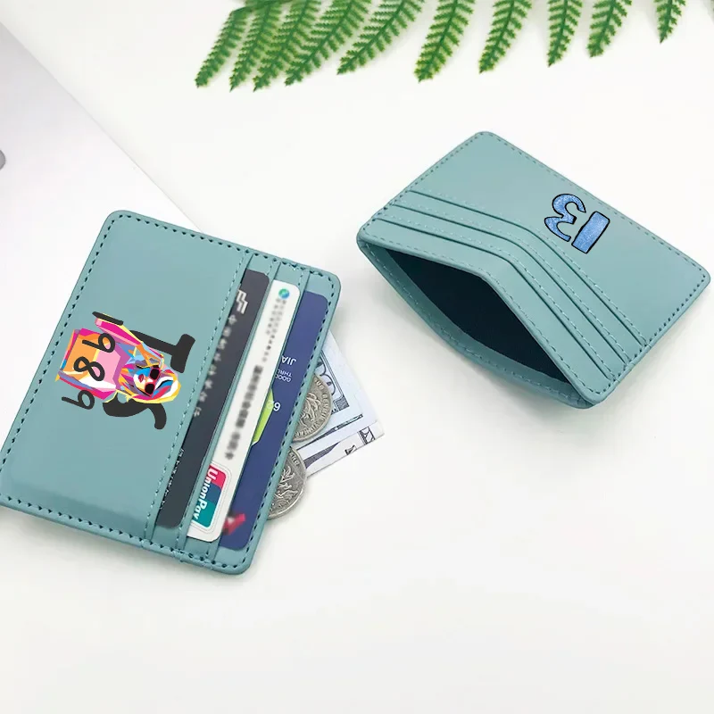 

Taylors Swifts ID Card Holder Pu Leather Bank Credit Card Case Multi Slot Slim Women Men Business Card Cover Birthday Gifts