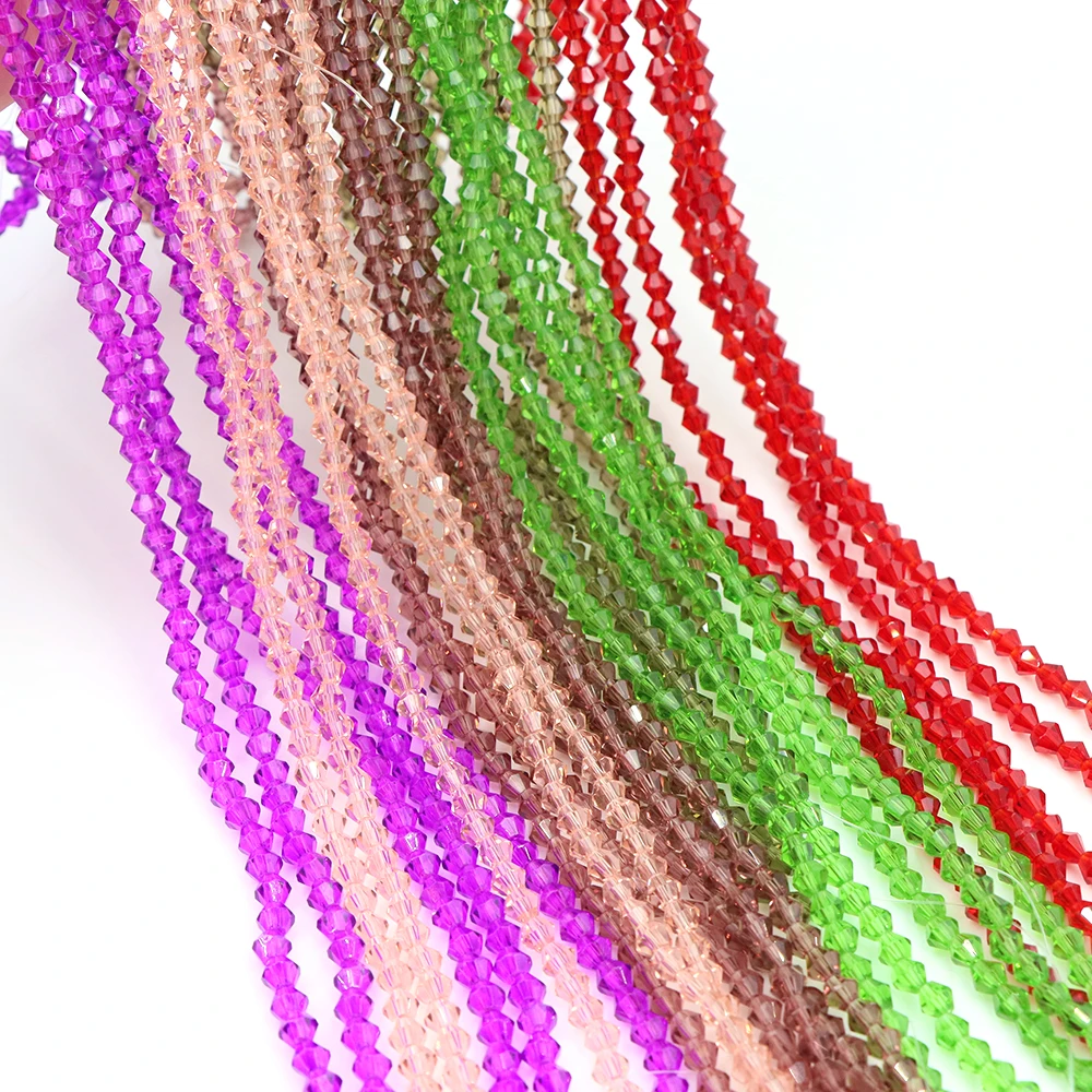 ลูกปัดคริสตัลแก้วทรงไบโคนขนาด - Wedding Supply Wholesale บทวิจารณ์และราคา