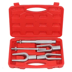 5 Pcs Universal Ball Joint Separator Set Car Tie Rod Ball Joint Remover Set Automotive Pitman Arm and Ball Joint Tool Kit