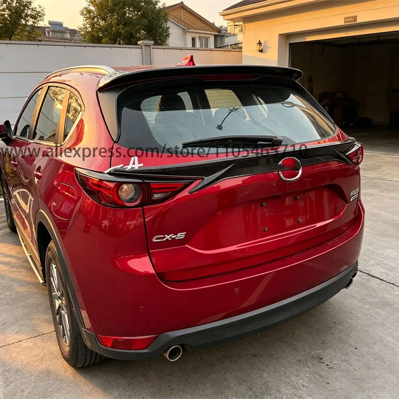 For Mazda CX-5 2017-2026 OEM Sport Style Rear Roof Spoiler Factory Look Rear Wind Stabilizer Mod Accessories view 6