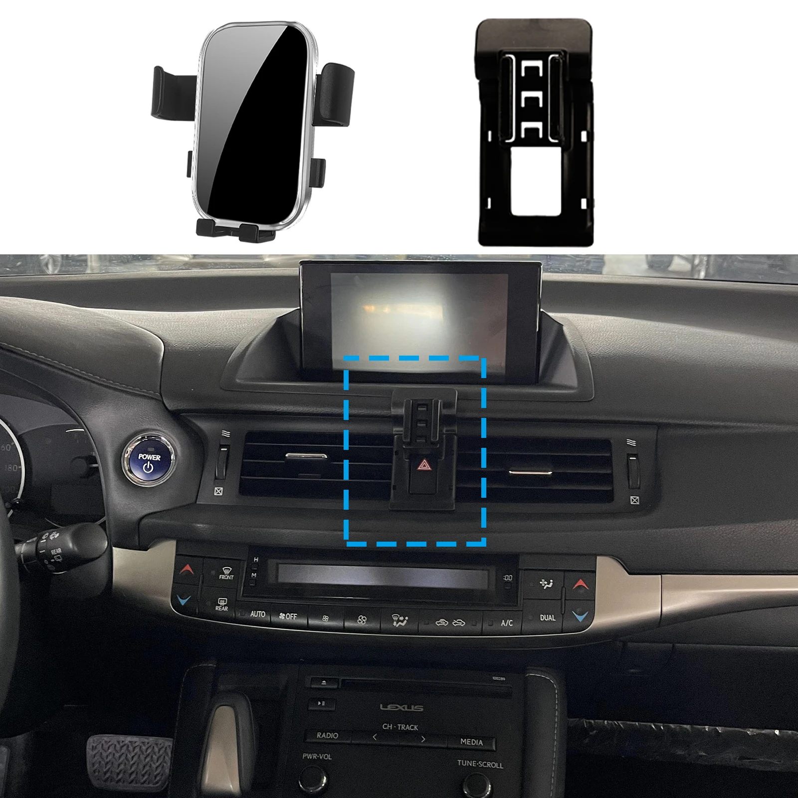 

Stand Auto Accessories GPS Bracket Navigation for Lexus CT ct200h 2011-2014 2015-2019 2020-2023 Car Mobile Phone Holder
