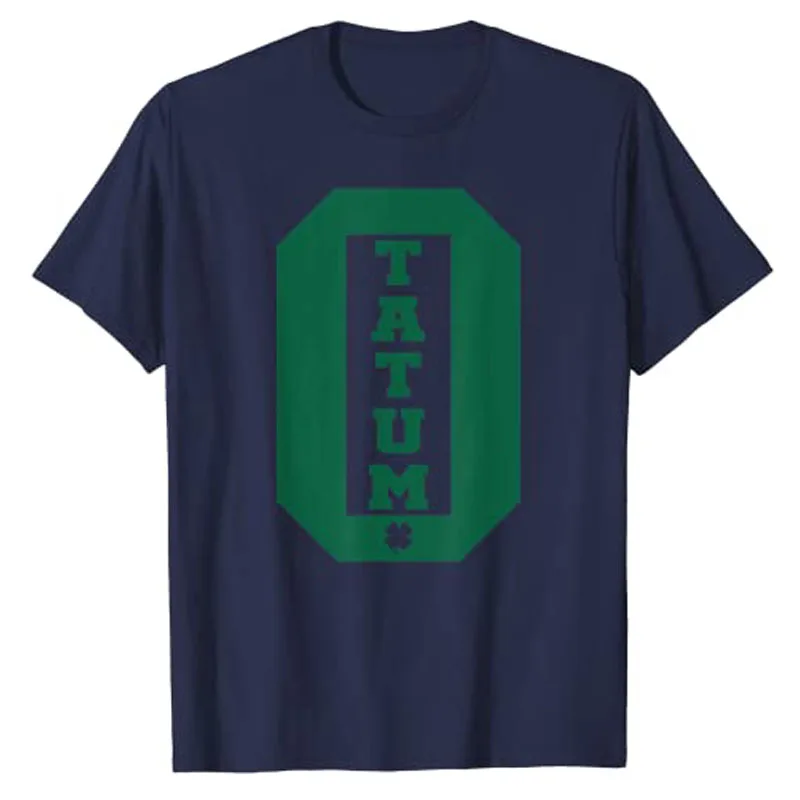 Tatum T-Shirt Tatum-Fans Outfit Gift Idea Letters Printed Sports Tee Tops Short Sleeve Basketball Lover Jersey for Kids Adults