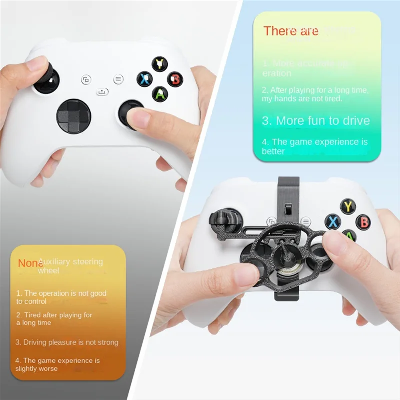 【В наличии】для оригинального джойстика, рулевое колесо для мини-гоночных игр, универсальные периферийные аксессуары