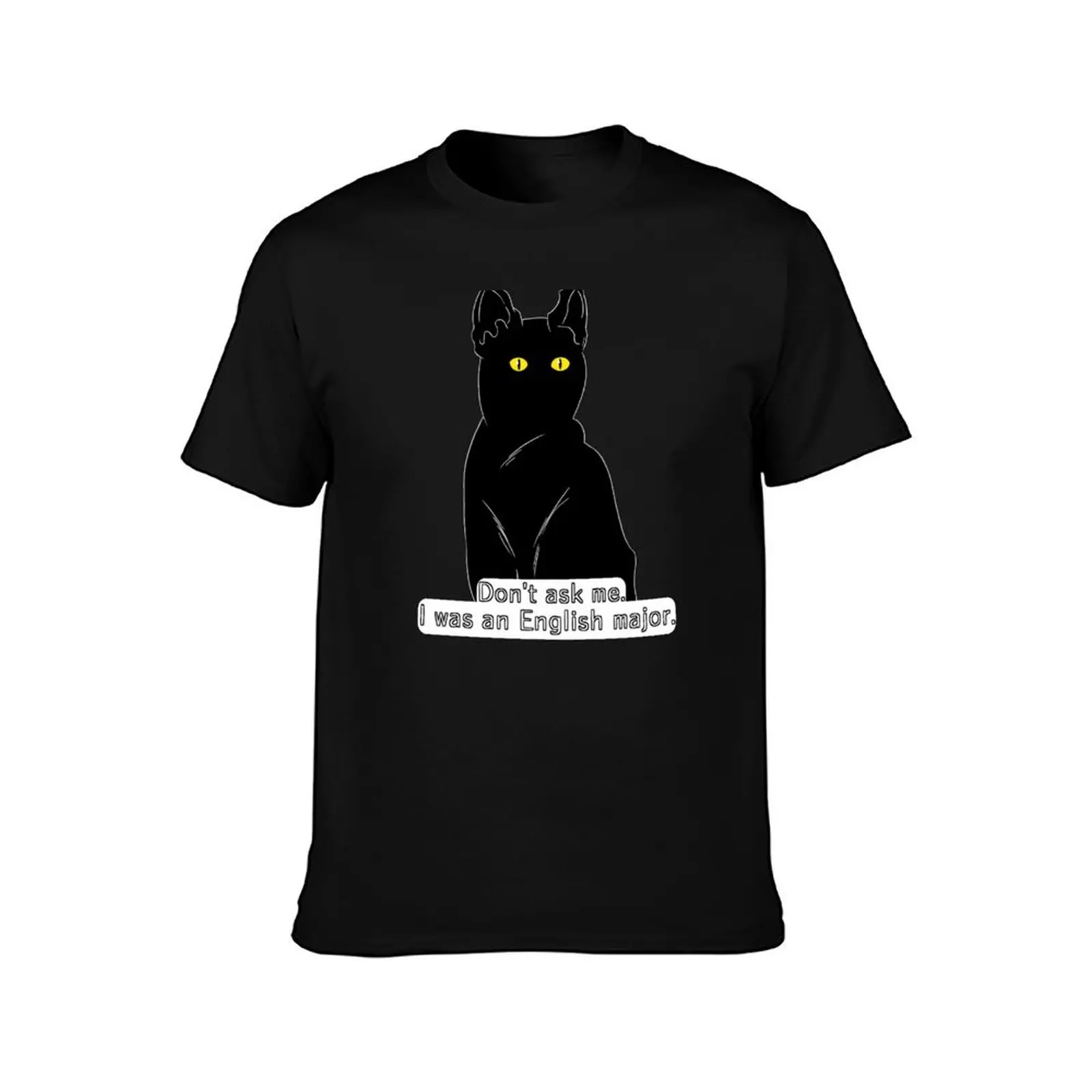 Salem - English Major T-Shirt Abstract Pattern Print Top
