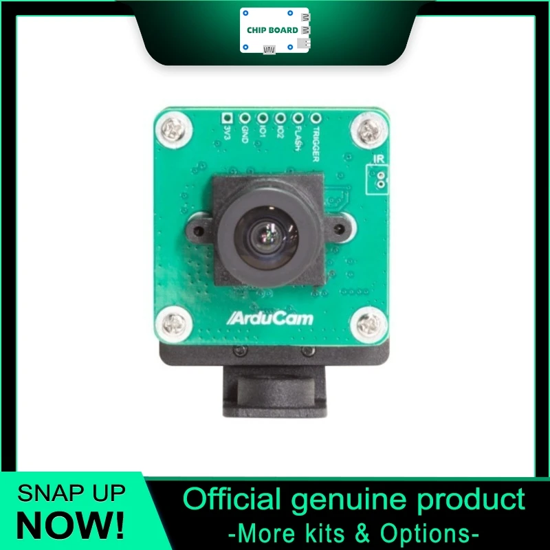 

Arducam AR0234 2.3MP USB Camera, Global Shutter, Color Vision Module, Machine Vision & Robotics Applications