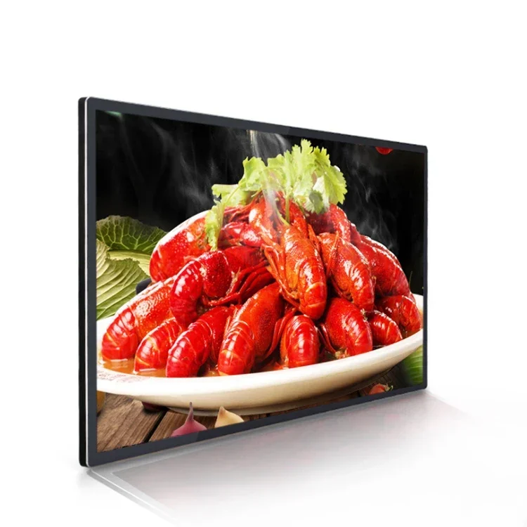 

32 43 50 55 65 inch wall mounted lcd commercial advertising display touch screen screen ads digital signage displays