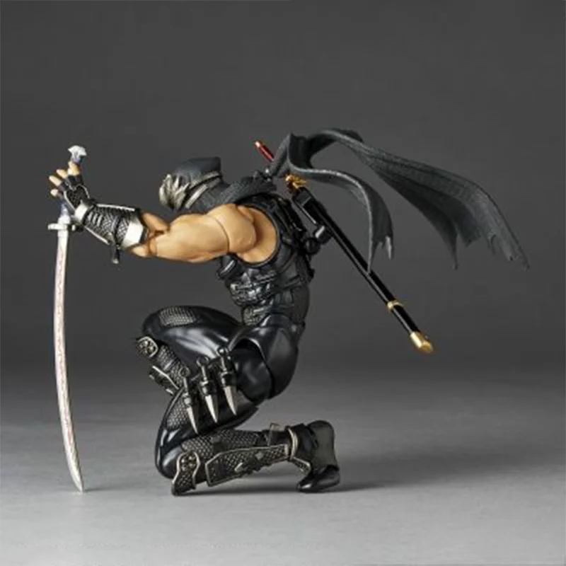 

【100%original】KAIYODO in Stock Ninja Gaiden Sigma 2 Ryu Hayabusa Amazing Yamaguchi - Revoltech Garage Kit Action Figure