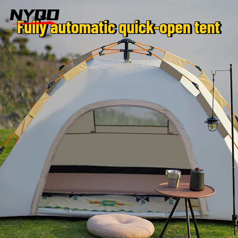 

Outdoor Tent Folding, Convenient Camping, Camping Overnight, Fully Automatic Beach, Indoor Thickening and Rainproof Beach Tent