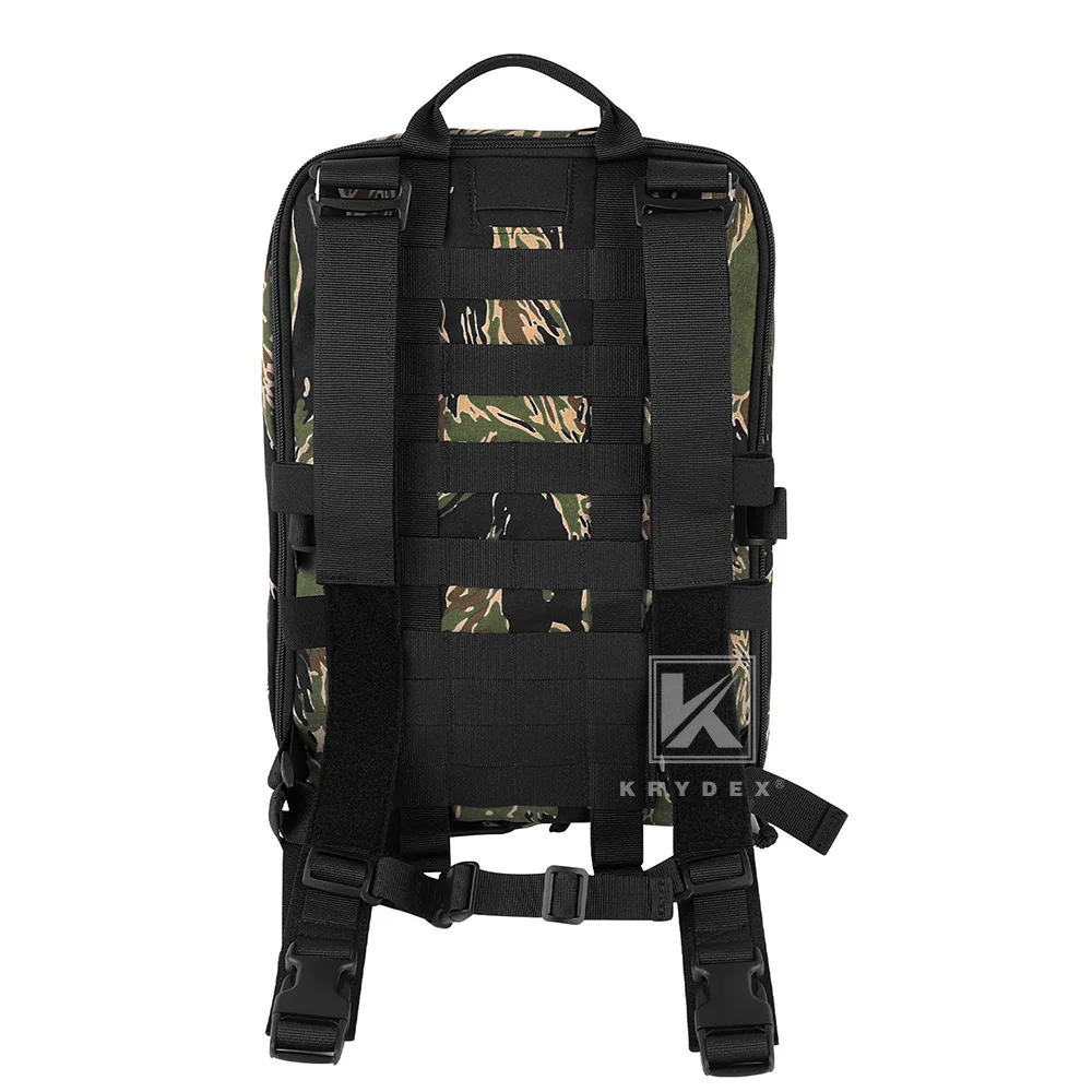 KRYDEX 500D Tactical Flatpack D3 Backpack 23L Expandable Assaulter Pack Bag Hydration Carrier Travel Hunting Hiking Bags