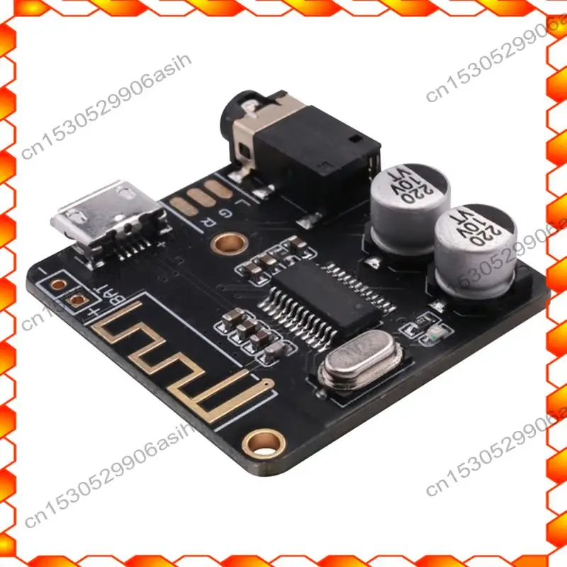 -AT52 BT5.0 オーディオモジュール MP3 Bluetooth オーディオデコーダボードロスレスカースピーカーオーディオアンプボード DIY オーディオレシーバー