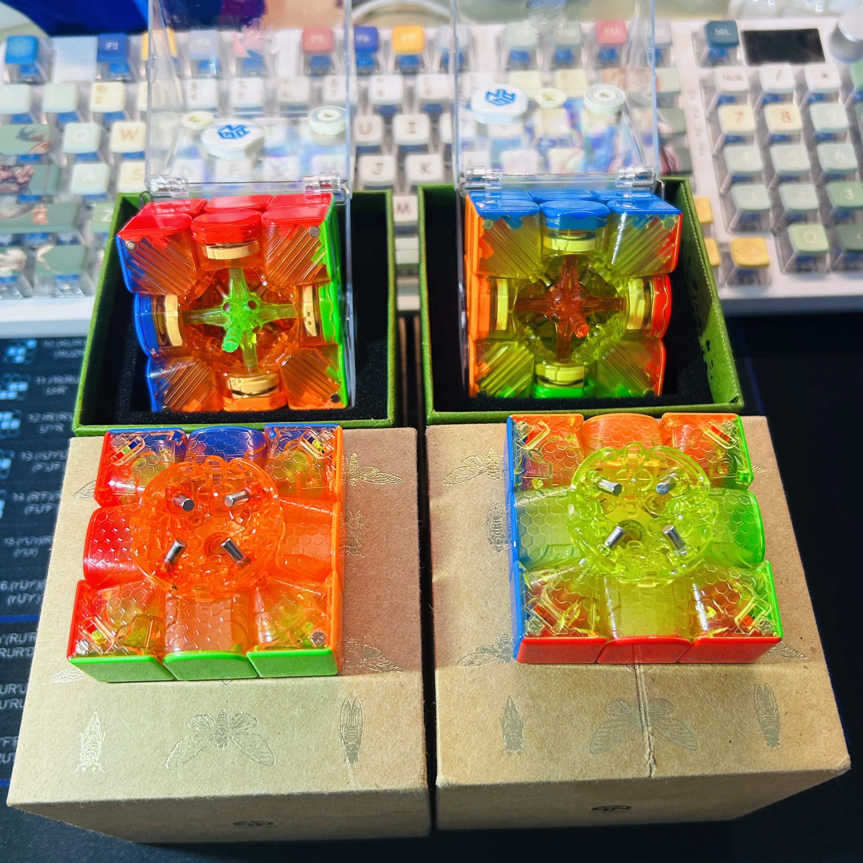 Collezione di cubi Gan12 Maglve 3x3 in edizione limitata Gan 3x3x3 Cubo magico Speedcube Giocattoli puzzle cubo magico professionale