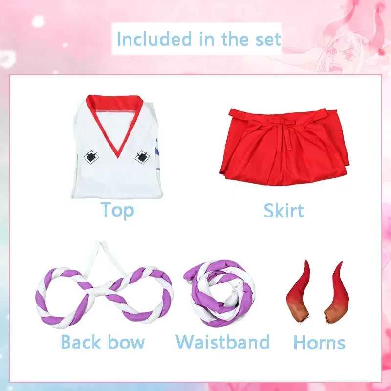 Yamato Anime Cosplay one piece Vest and Pants Costume Cosplay Yamato Nico Robin abiti per adulti Halloween Carnival Party Uniform