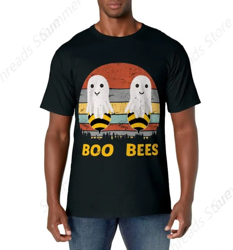 Boo Bees Sweatshirt T-Shirt Streetwear Man T Hipster Breathe Women Tees #2