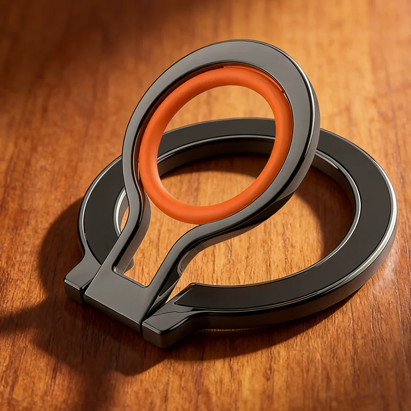 

Magnetic Finger Ring Holder For Magsafe 360° Rotation Phone Stand For iPhone 17 16 15 14 13 12 Pro Max Desktop Phone Stand