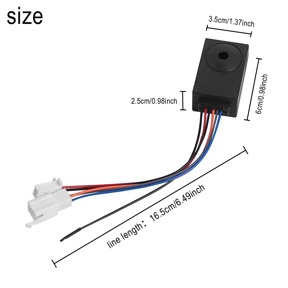 Sistema de alarma antirrobo de 36-72V, dispositivo de alarma de seguridad inteligente, Control remoto inalámbrico para patinete eléctrico, accesorios para bicicleta