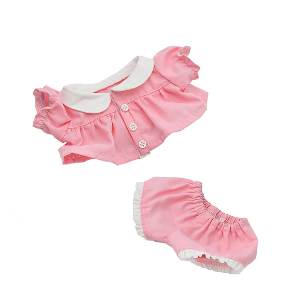 

1 Set Lace 20cm Cotton Doll's Clothes Accessories Outfit Doll Summer Pajama Set Multi Color Mini No Attribute Doll Clothes
