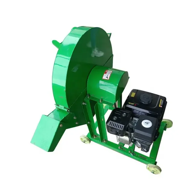 Gasoline motor/electric motor banana tree cutting crusher shredder for animals feeding grass strew brunch cutting