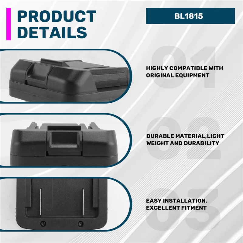 

A39I-Battery Adapter For Metabo 18V Lithium Battery To For 18V Lithium Battery Tool Converter