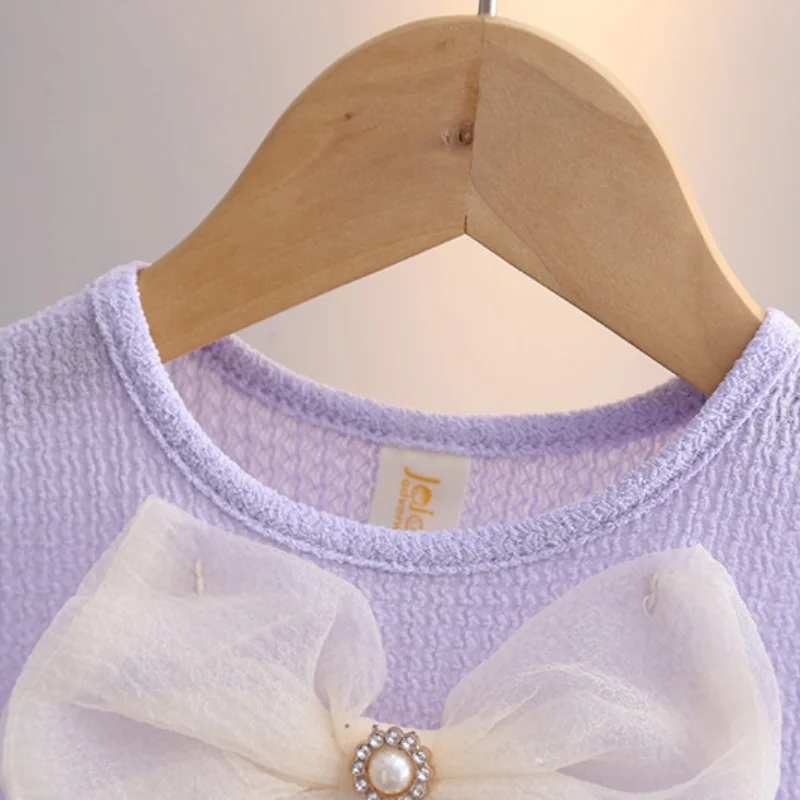 فساتين طفلة صيفية بفيونكة كرتونية فساتين بناتي رائعة فساتين أطفال الأميرة ملابس بناتي