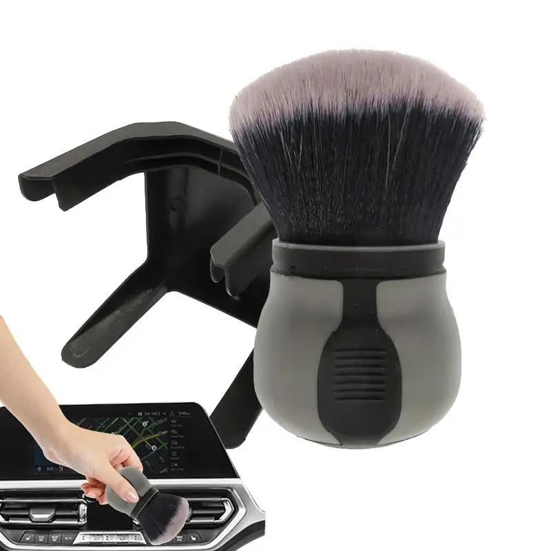 

Car Air Vent Cleaning Soft Brush with Casing Car Interior Cleaning Tool Artificial Car Brush Car Crevice Dusting Car Detailing