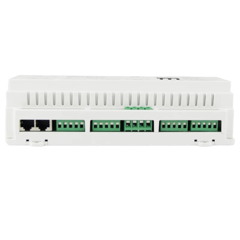 New Led DMX Decoder DC12V 24V Input;12 24 32 40 Channel Output RGB RGBW Strip Green Terminal LED Screen Din Rail DMX512 Slave