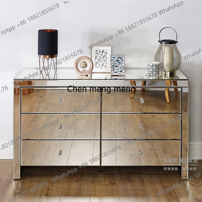 

Европейская зеркальная мебель, модные декоративные шкафы, постмодернистские тумбы для прихожей, комоды, шкафчики