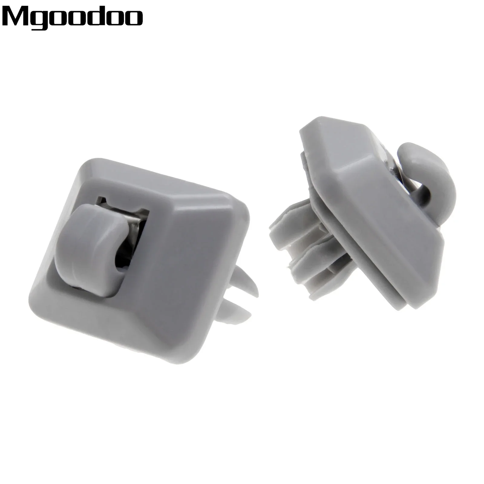 

2Pcs Sun Visor Clip Hanger Holder Hook 6RD857561 For Passat B7 Polo Up Skoda Rapid 12-15 Y20 6R0857561 Y20 Gray Car-styling