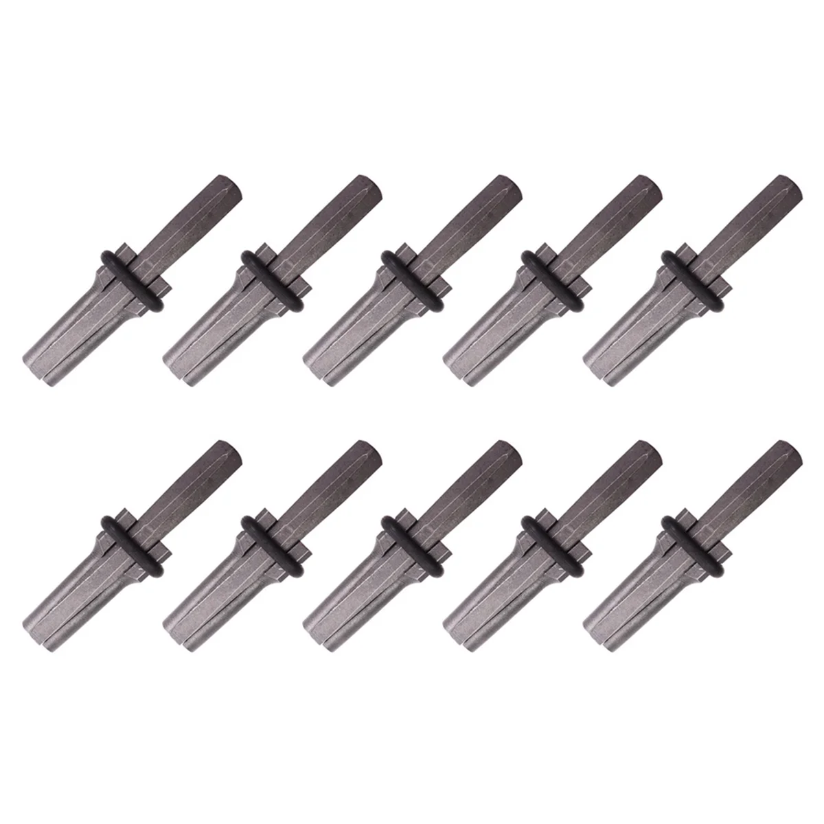 AC88-10Pcs Stone Splitter Wedge, Iron Stone Splitter Clip, Quarrying Tool, Electric Hammer, Diamond Head (18Mm)