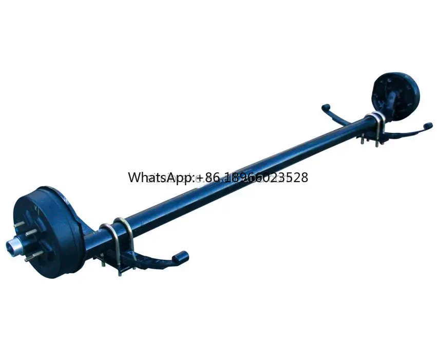 torsion shaft  trailer axle suspension Horse trailer Dropped Axle electric braked Trailer accessories for rv use