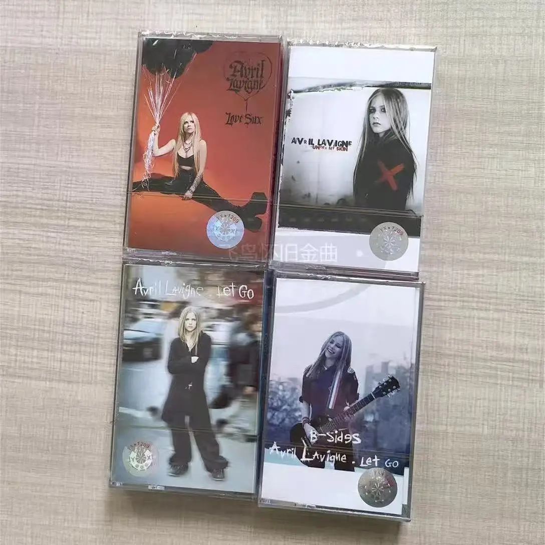 

Avril Lavigne Music Magnetic Tape Greatest Hits Album Cassette Cosplay Walkman Car Recorder Soundtracks Box Party Music