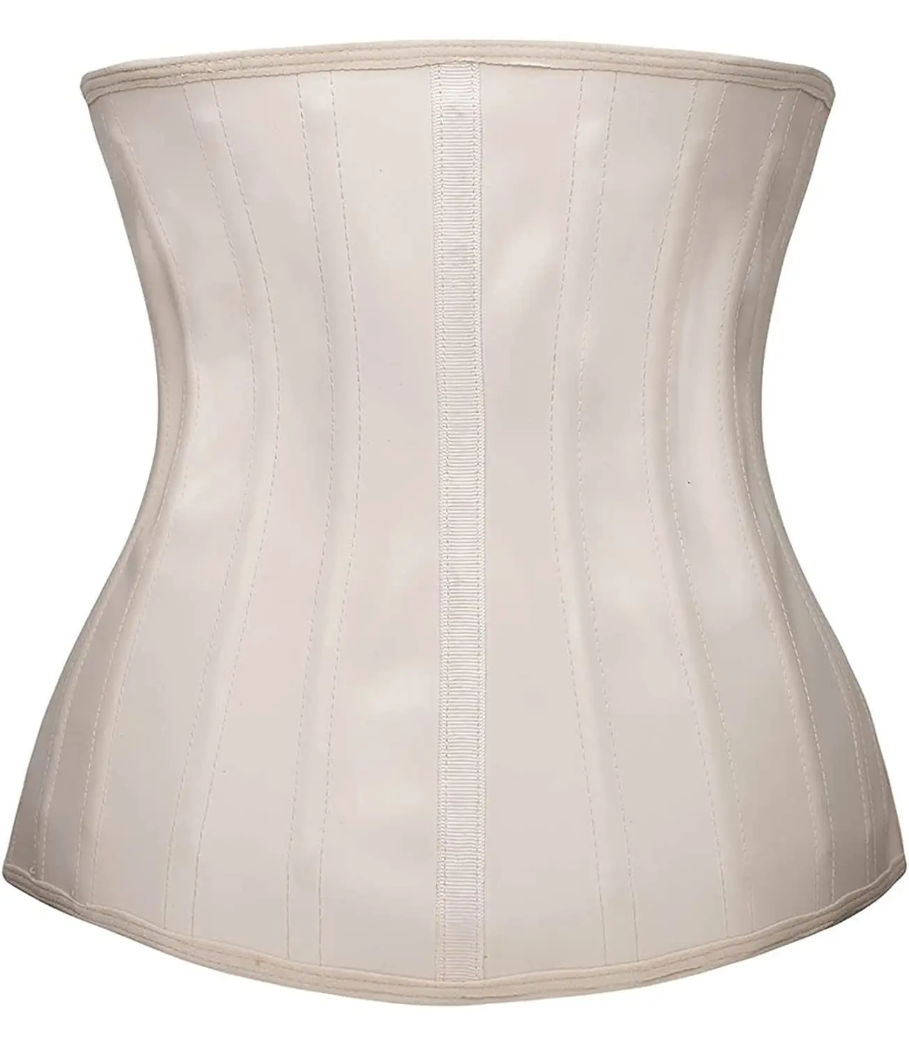 Cross-border popular 25-bone glossy latex corset sports sweat waist belt Latex postpartum abdominal belt