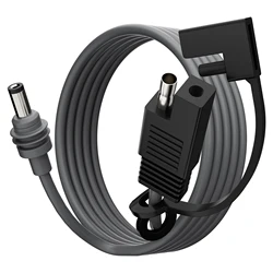 1M Starlink Mini Cable SAE Connector Starlink Mini Power Cable SAE Plug to DC Plug for Automotive RV Battery Generator Solar