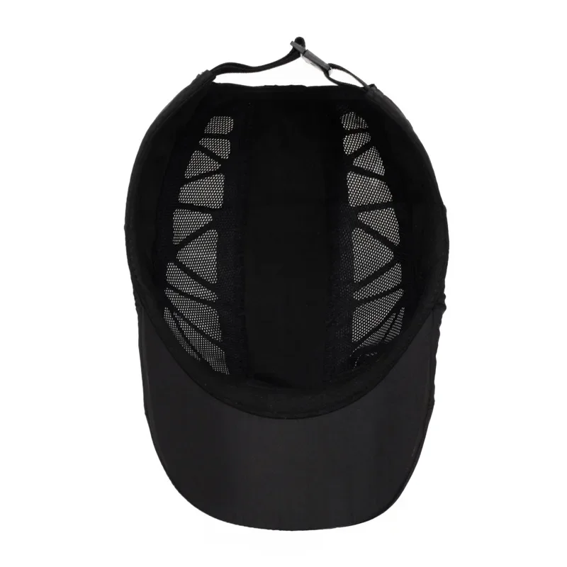 Sommer Neuheit SPORT Buchstaben-Frontpanel-Kappe für Herren Atmungsaktives Mesh Schnelltrocknende Sonnenhut Outdoor UV-Schutz Baseballkappe – Detail 4