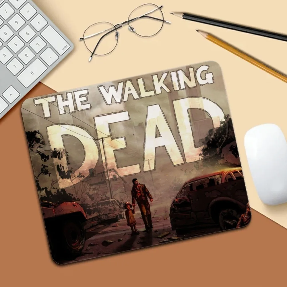 The Walking Dead Game Mousepad Mousepad Game Pc Accessories Overlock MouseMat Computer Desk Mat