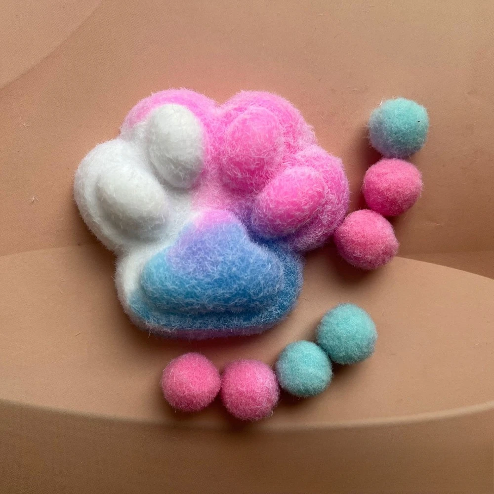 Kleurrijke Zachte Squishy Kat Poot Stress Relief Speelgoed Langzaam Stijgende Fidget Zintuiglijke Speelgoed voor Volwassenen Kinderen Angst Relief Squeeze Geschenken