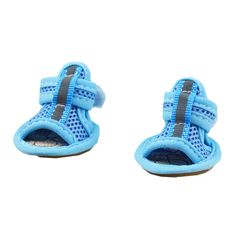 

New Pet Cow Tendon Sandals Summer Dog Cow Tendon Sole Breathable Anti-slip Wear-Resistant Shoes Small Dog Sandals