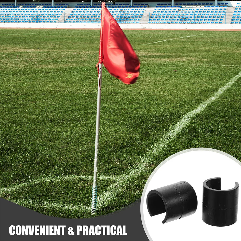 8Pcs Garden Flag Windproof Clips Durable ABS Material Stable Performance Easy Install Outdoor Display Fixing Tool