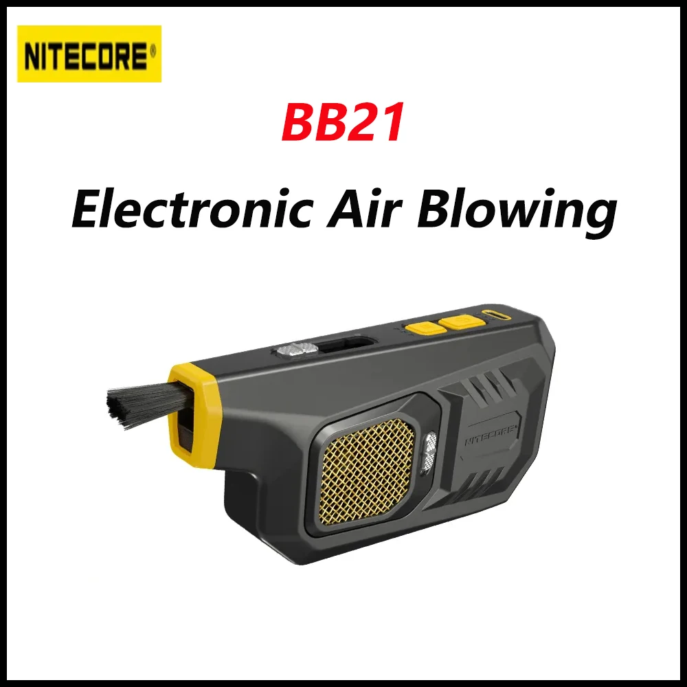 

Nitecore BB21 Electronic Air Blowing Photography Blower Multi Function Purpose Lightweight Portable Air Blower Max 80Km/H