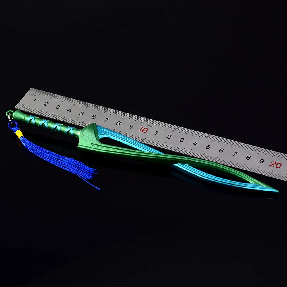 21CM Legende van Cerda Spel Wapen Perifere Ghost God Zwaard Wapen Model Legering Handwerk Verzamelen Ornament Verjaardagscadeautjes Speelgoed